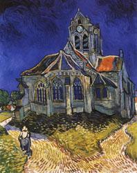 Vincent Van Gogh The Church of Auvers-sur-Oise oil painting picture